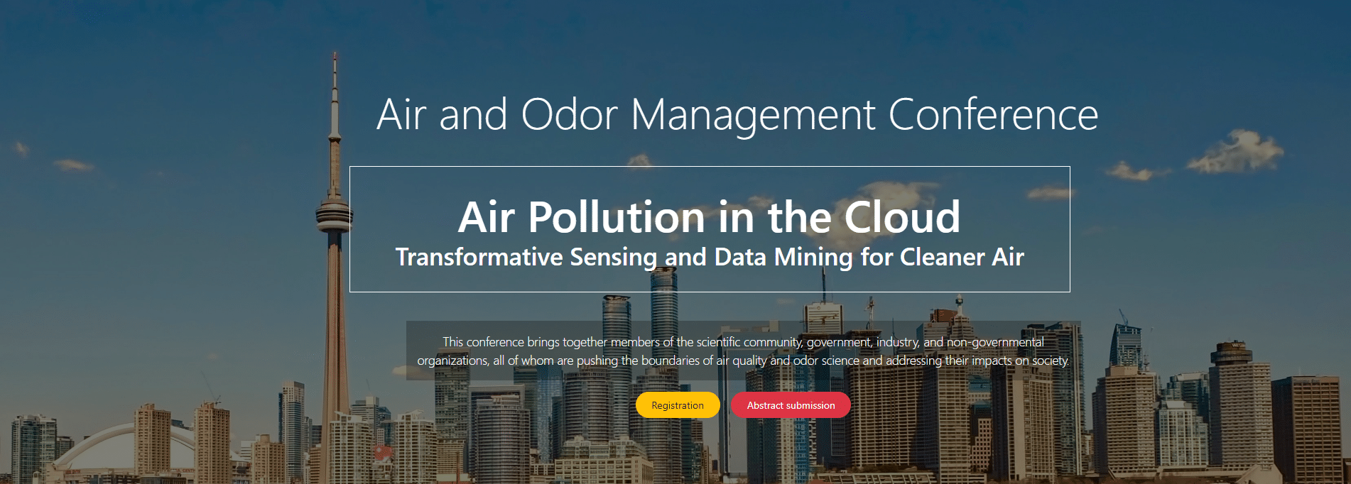 Air and Odor Management Conference and Technology Showcase, Toronto