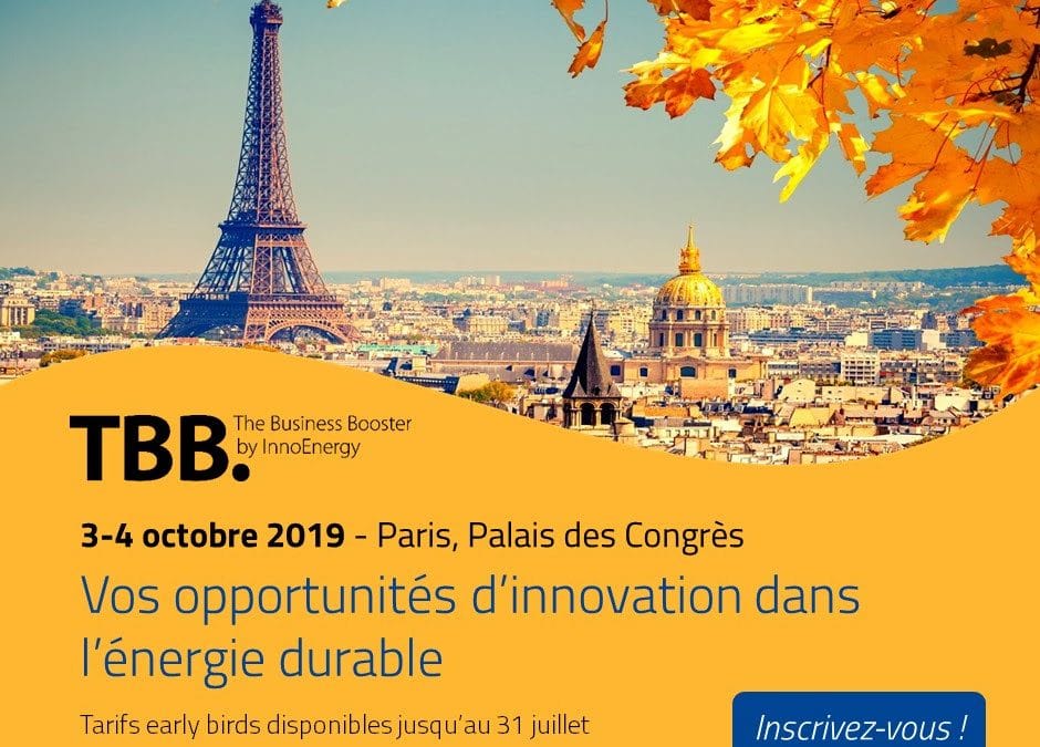 Journées internationales TBB organisées par INNOENERGY