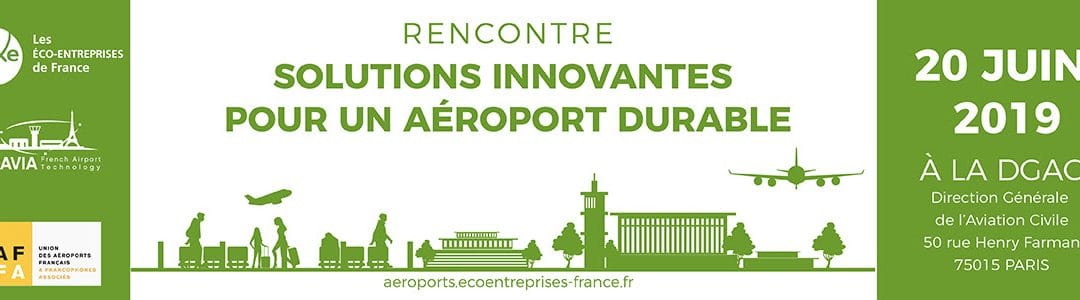 Solutions innovantes pour un aéroport durable