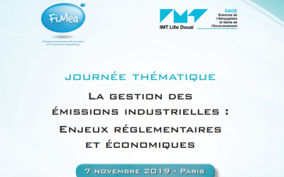 07/11/19 : Journée Thématique – La gestion des émissions industrielle